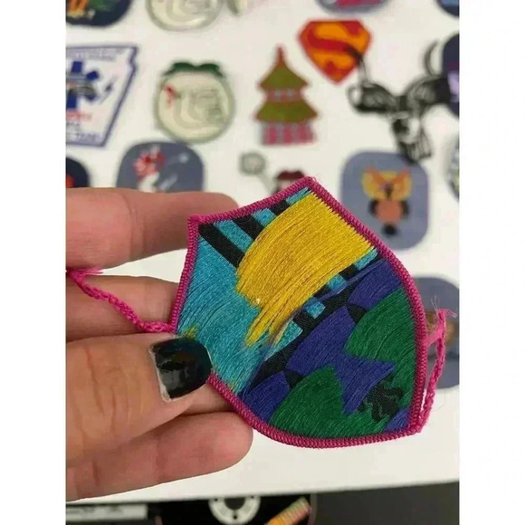 31 PC Assorted Sewing Applique Patches Iron on Sew On NEW Mixed Vintage - Picture 4 of 11